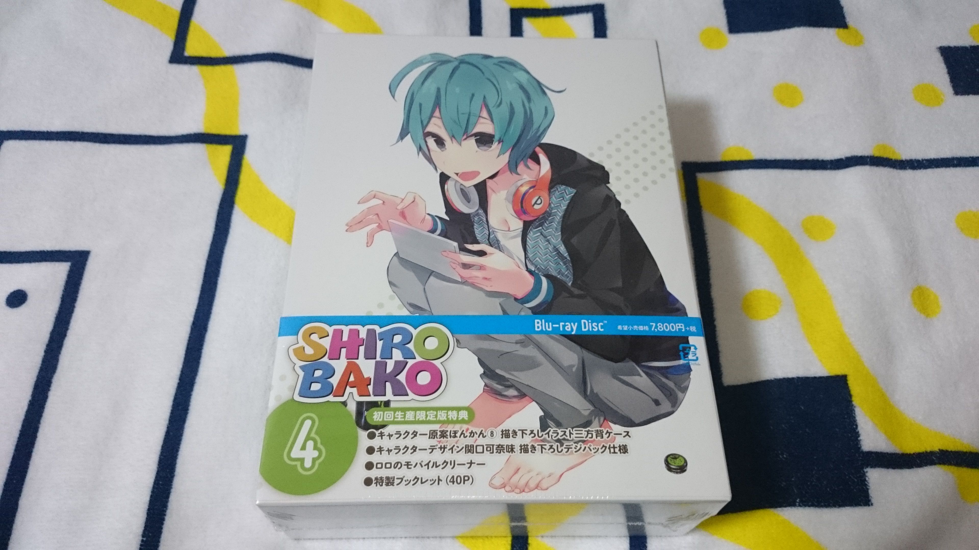 Shirobako Blu Ray第4巻 買いました ラジオのノイズ 知らない言葉