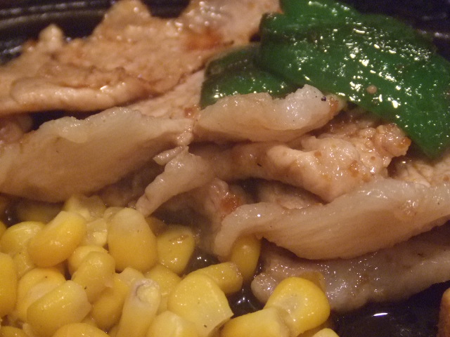 しょうが焼きUP