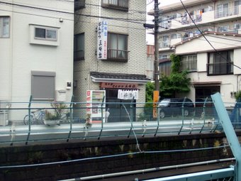 呑川越し