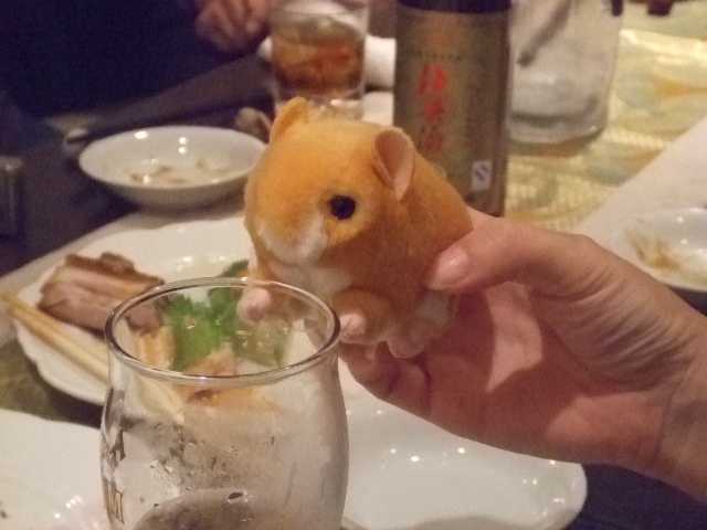 ハム乾杯