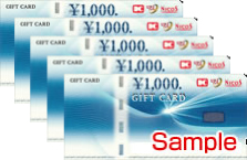 三菱UFJニコスギフトカード‗5000