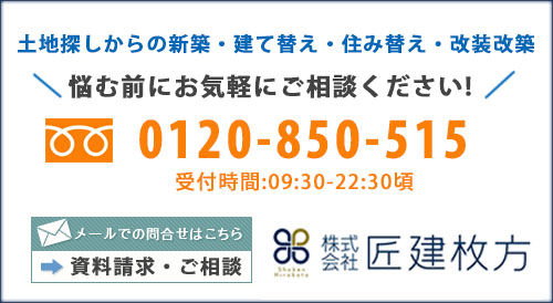 匠建枚方のお問い合わせページ