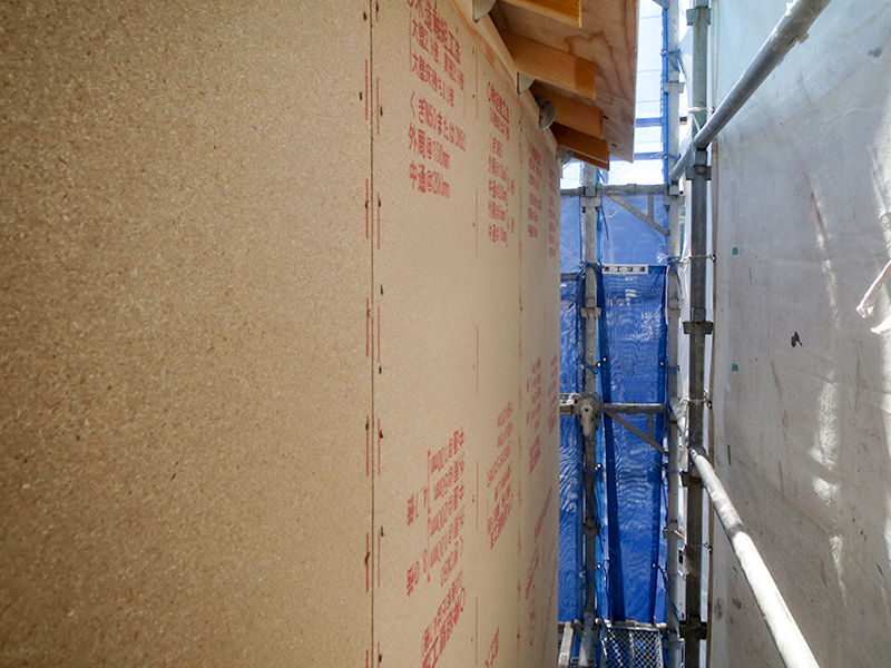 3階建て注文住宅S様邸 雨濡れに強い構造材ノボパンの施工例と特徴 