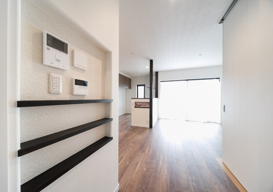 玄関引戸はリクシルの木屋町pg 現代和風の断熱玄関引き戸 注文住宅ブログ 大阪京都で注文建築専門の工務店は匠建枚方