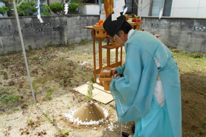 Y様邸の地鎮祭