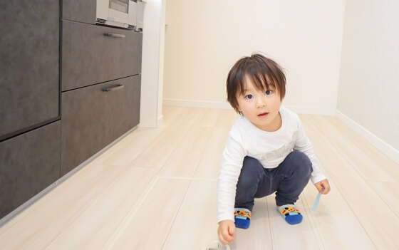 きちんとあけ方、覚えたかな?空けるようになるのは、もう少し大きくなってから