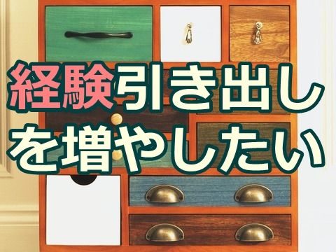 経験引き出しえ