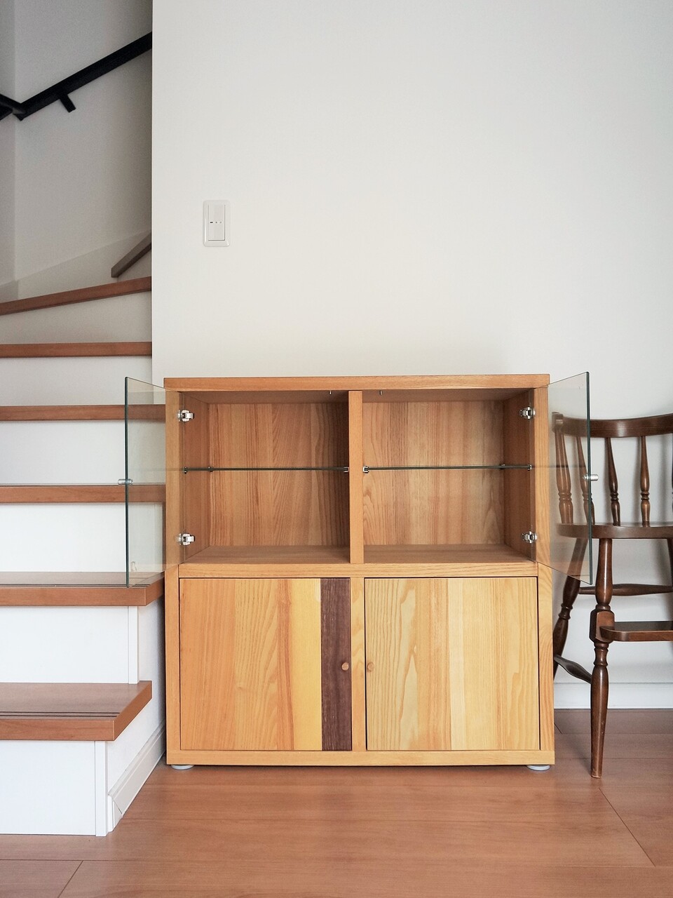 IKEA TRÄBY（トレービー）ガラス棚 シェルフユニット 北欧 【公式通販】