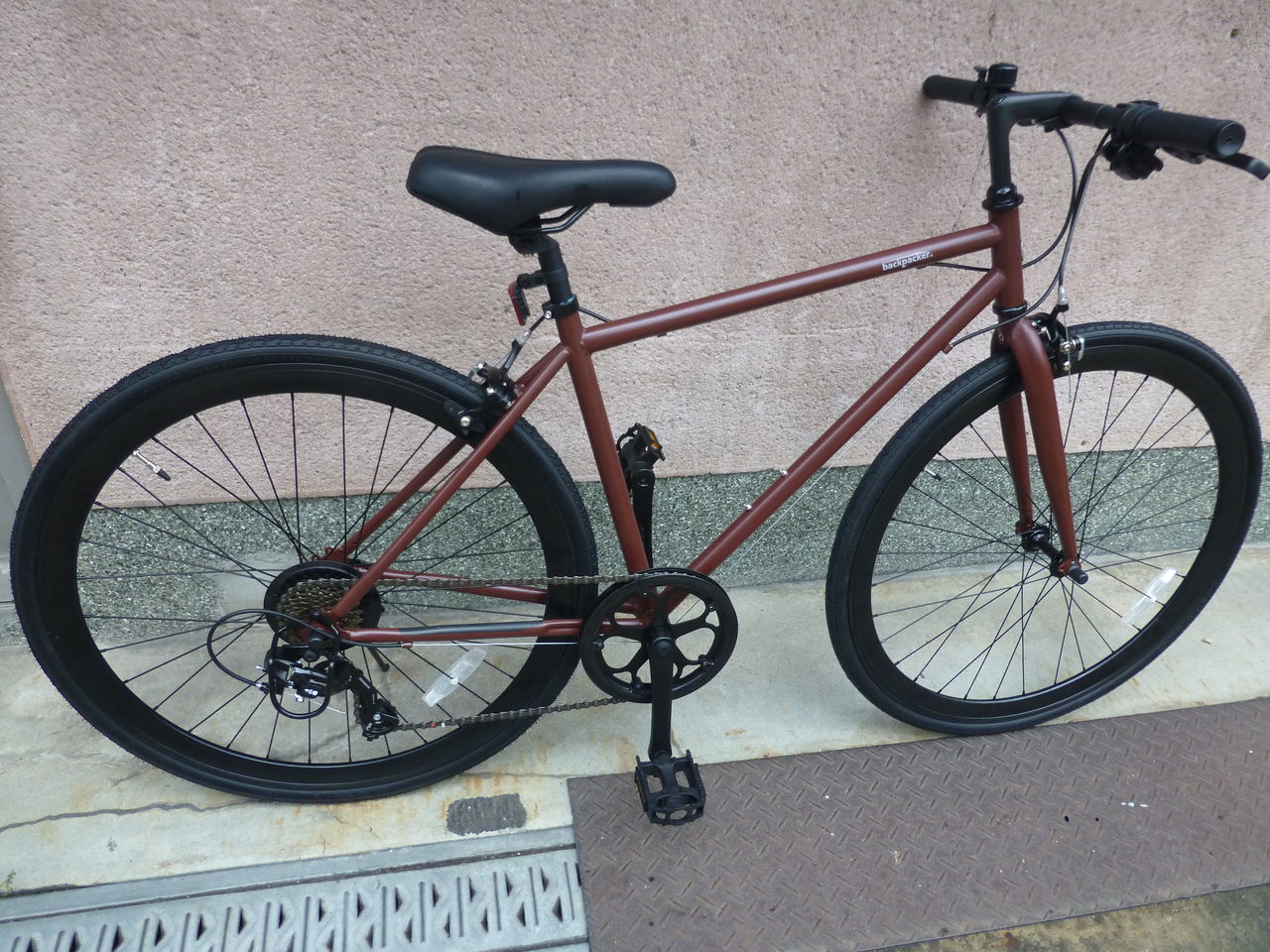 自転車 バックパッカー WELBY BACKPACKER マッドカーキ