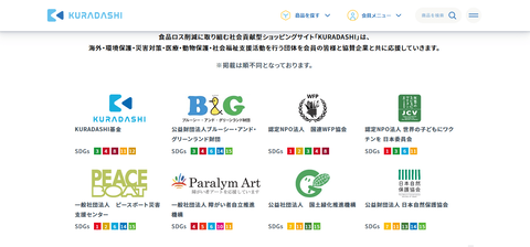 KURADASHI 支援先団体