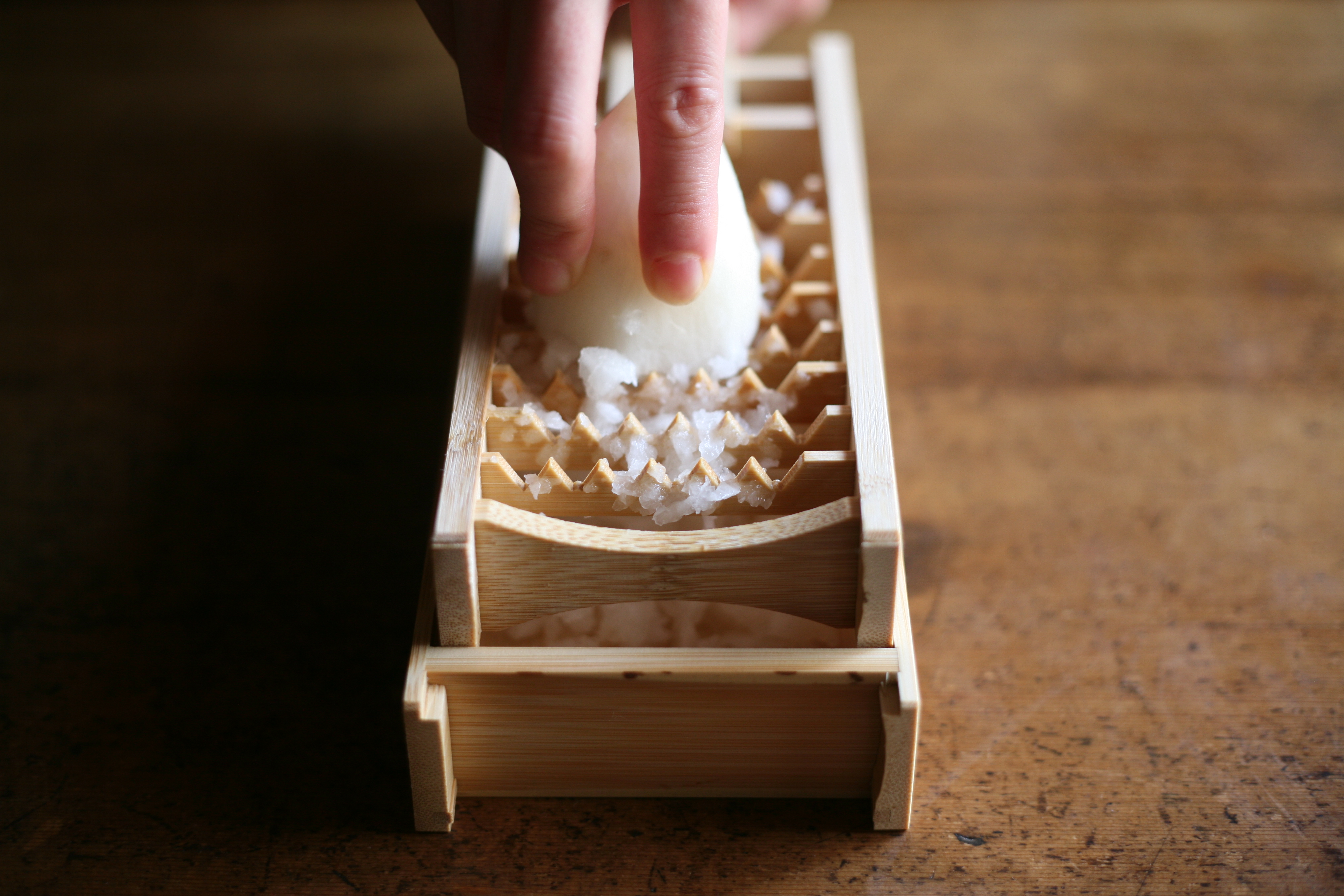 鹿児島竹製品の鬼おろしが加わりました】「鬼おろし」は、鬼の歯のよう
