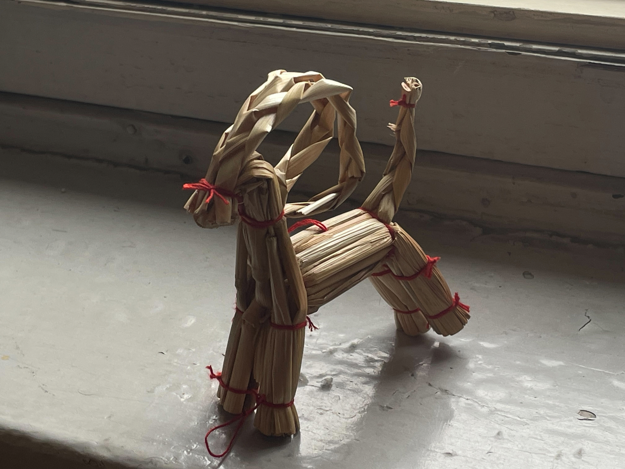 北欧　藁　オブジェ 北欧 藁 オブジェ