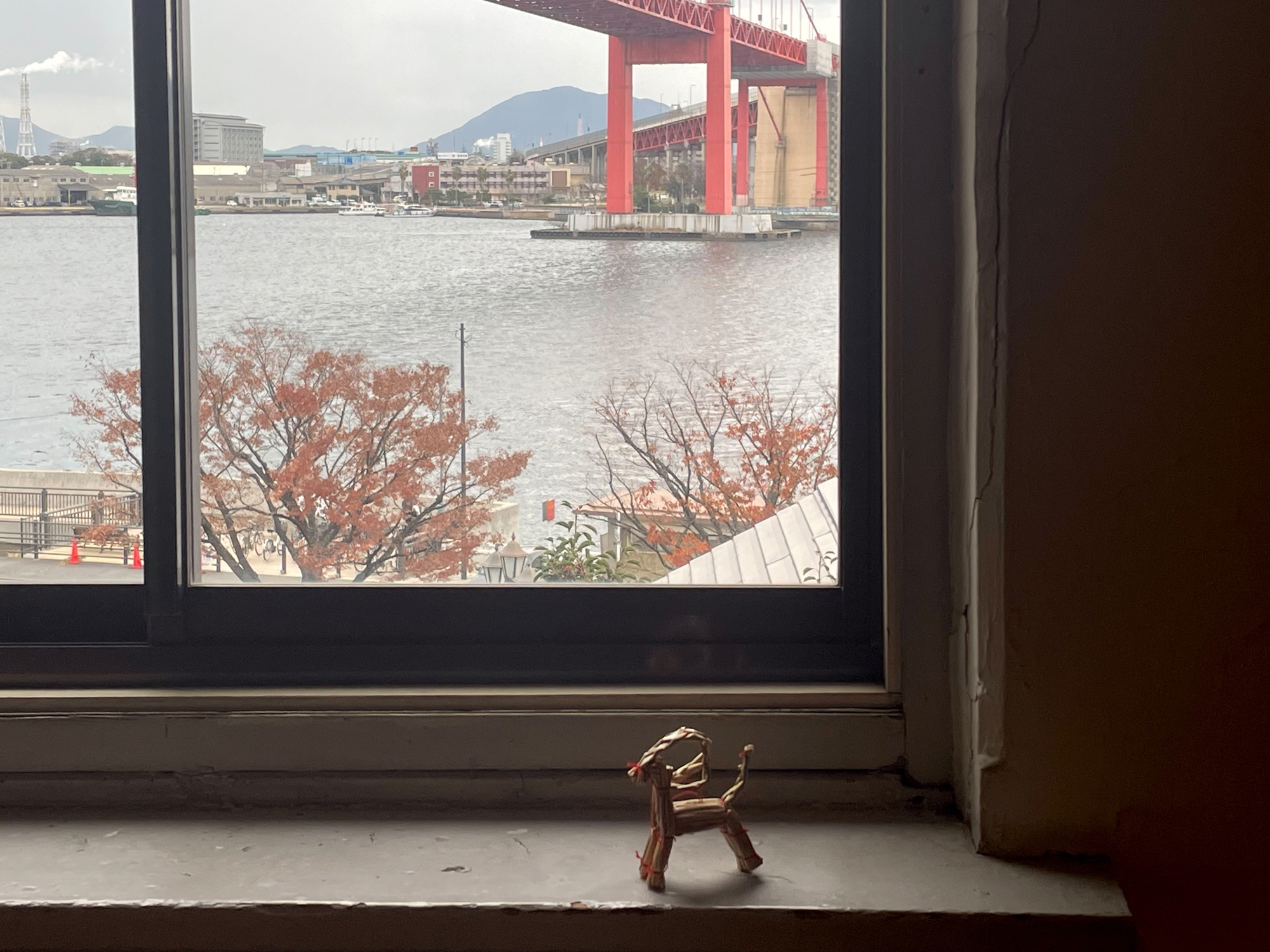 北欧で伝承されている、山羊を模したわらのオブジェ