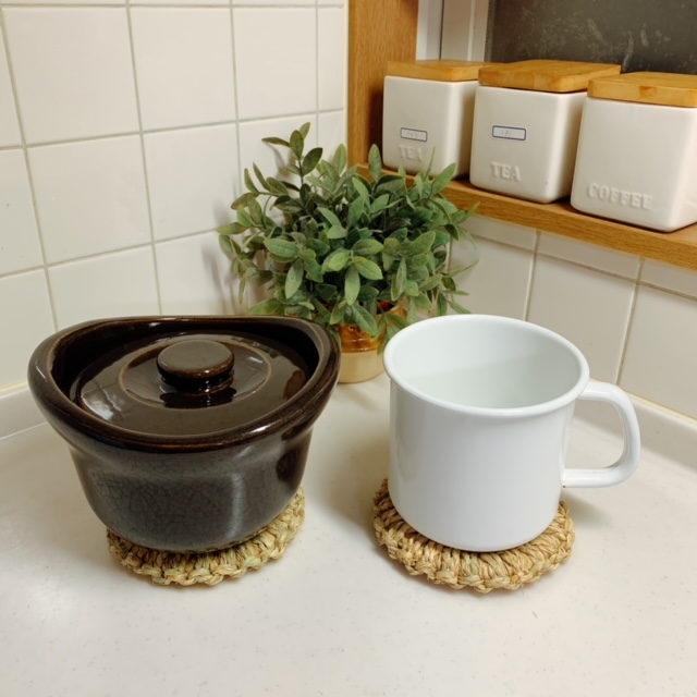 鍋敷き 我が家で1番使用頻度の多い 無印良品の炊飯鍋と野田琺瑯の丸型sにもピッタリです 大切に使いたいと思います 職人 Comブログ
