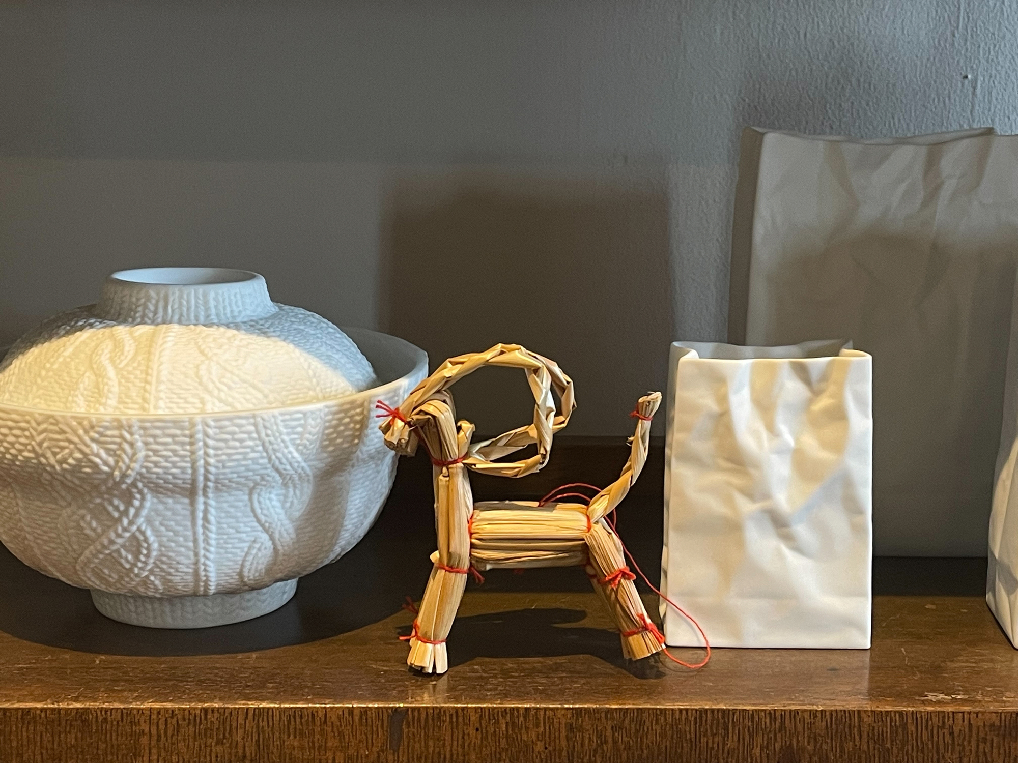 北欧で伝承されている、山羊を模したわらのオブジェ「ユールボック