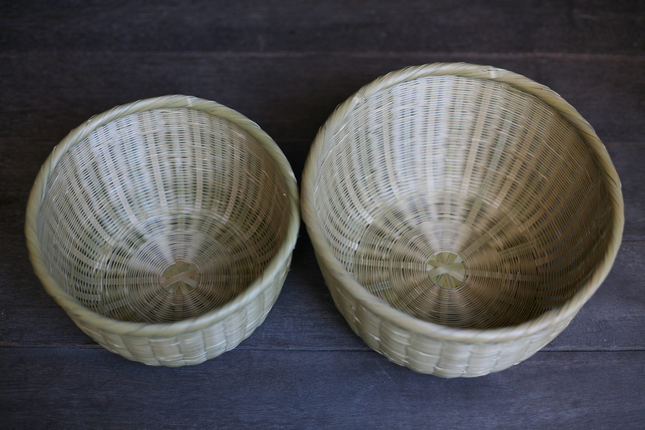 The texture of the bamboo colander is gentle on both the rice and the ...