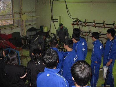 日立工業高校 多賀高校の体験学習 日立産業学院 茨城県ものづくり人材育成ブログ