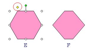 図形を部分的に加工 調整する 2 平行四辺形など パソコン講師の雑記録