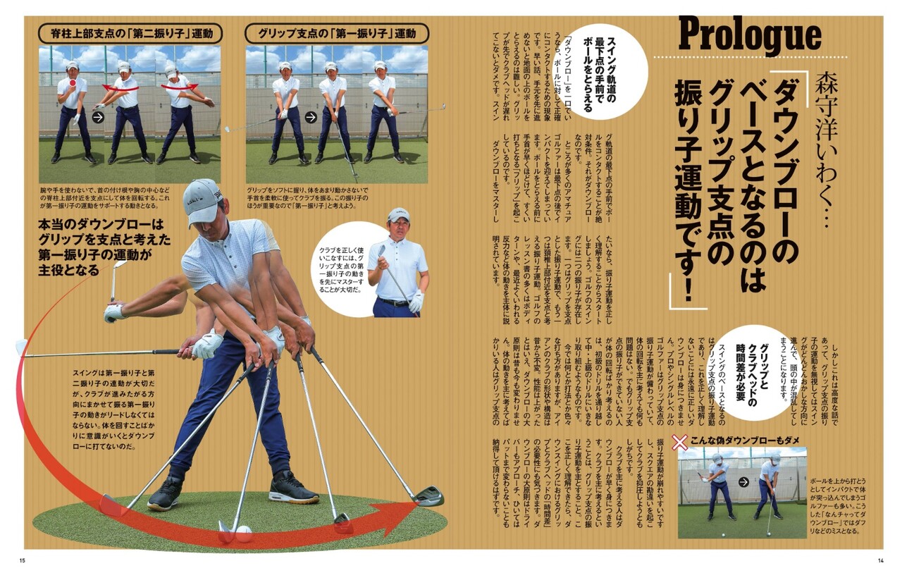 DA BAT/森守洋プロ推薦/ダウンブロー打法/ゴルフ練習器具