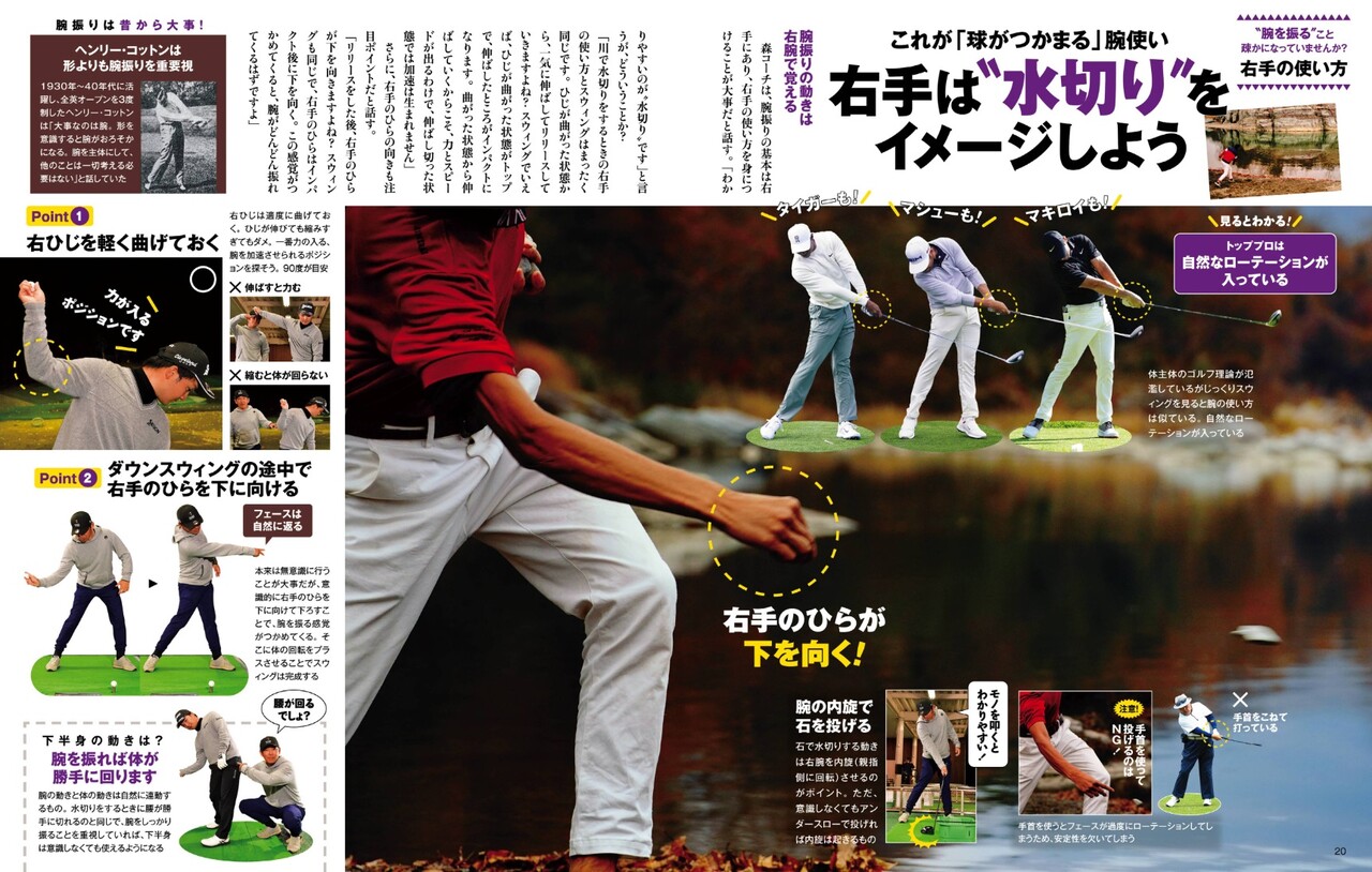 腕を振る 庶民のゴルフ