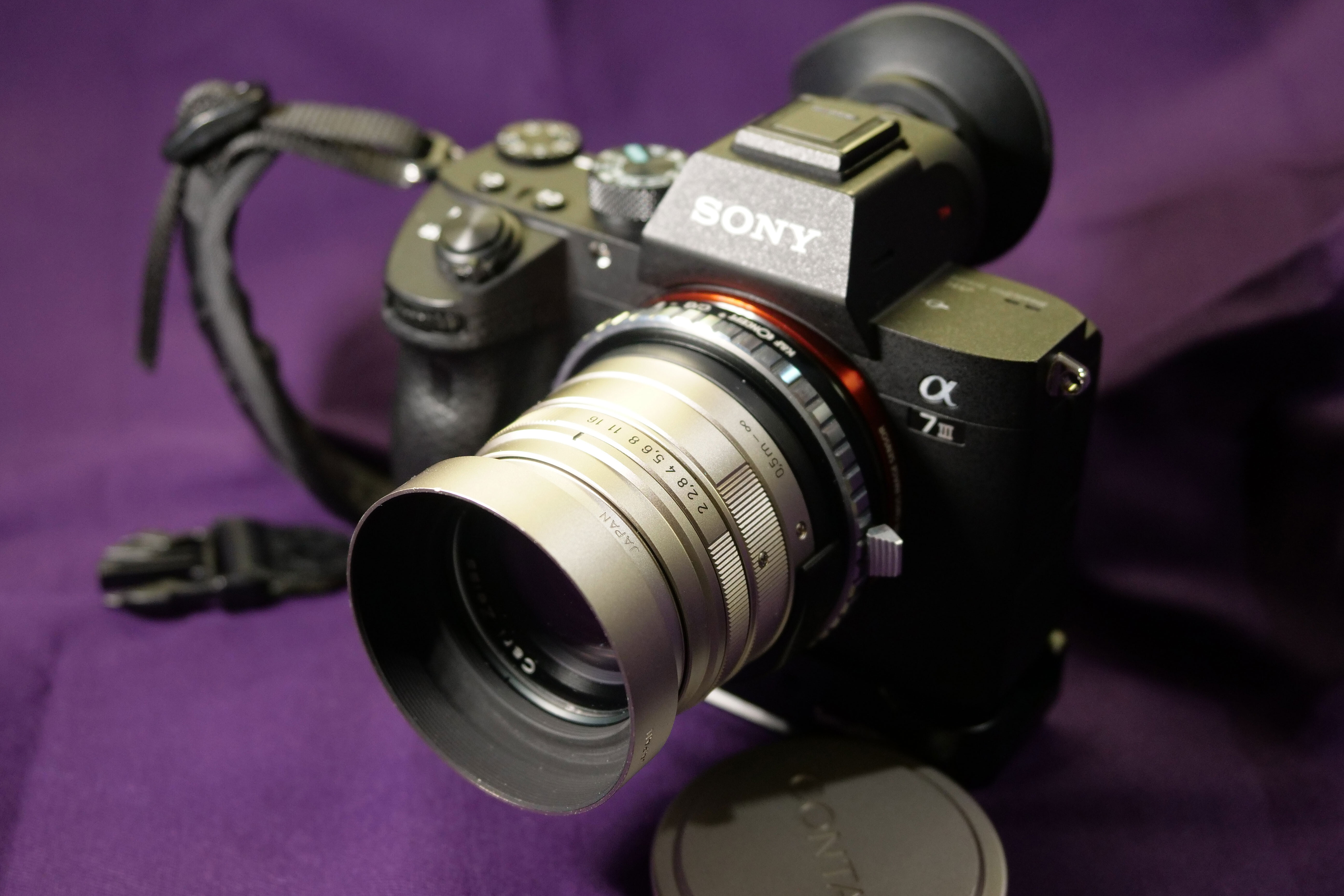 シャンパンゴールドのプラナー ～CONTAX G PLANAR 45mm～ : 風雲