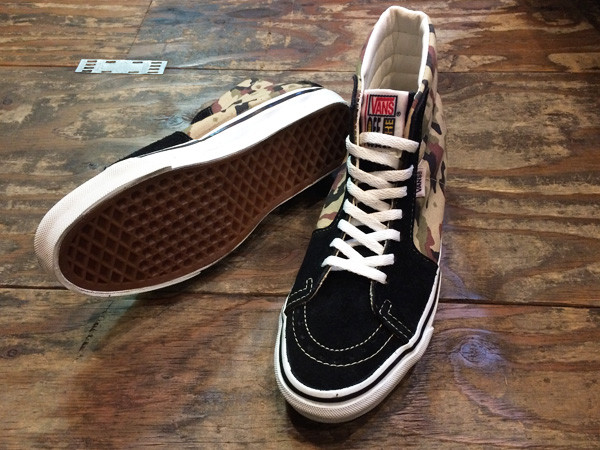 90年代デッドストックVANS USA製 SK8-HI ”ハイトップ