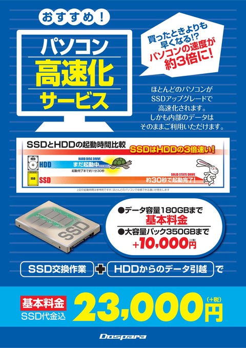 【最新】パソコン高速化A1-171102-修正03