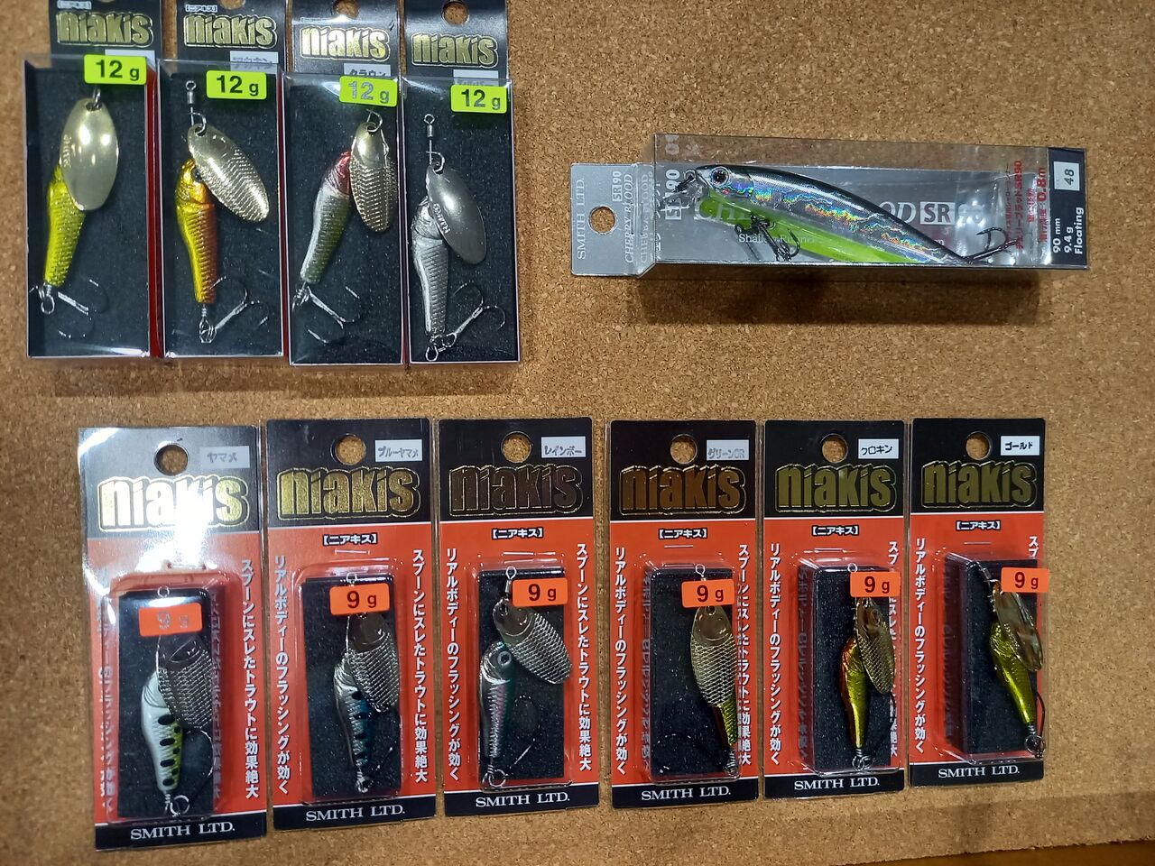 卸し売り購入 スミス スプーン ニアキス 4g 19.アカキンヤマメ スミス(SMITH LTD) ルアー ニアキス 4g No.5 ヤマメ
