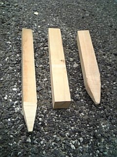 正しい木杭の作り方 やす Short Fly Blog 正しい木杭の作り方 やす Short Fly Blog