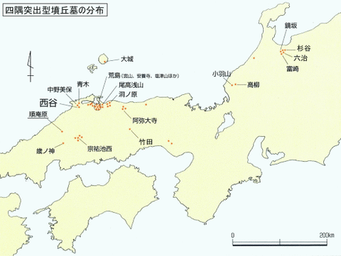 四突墓の分布2