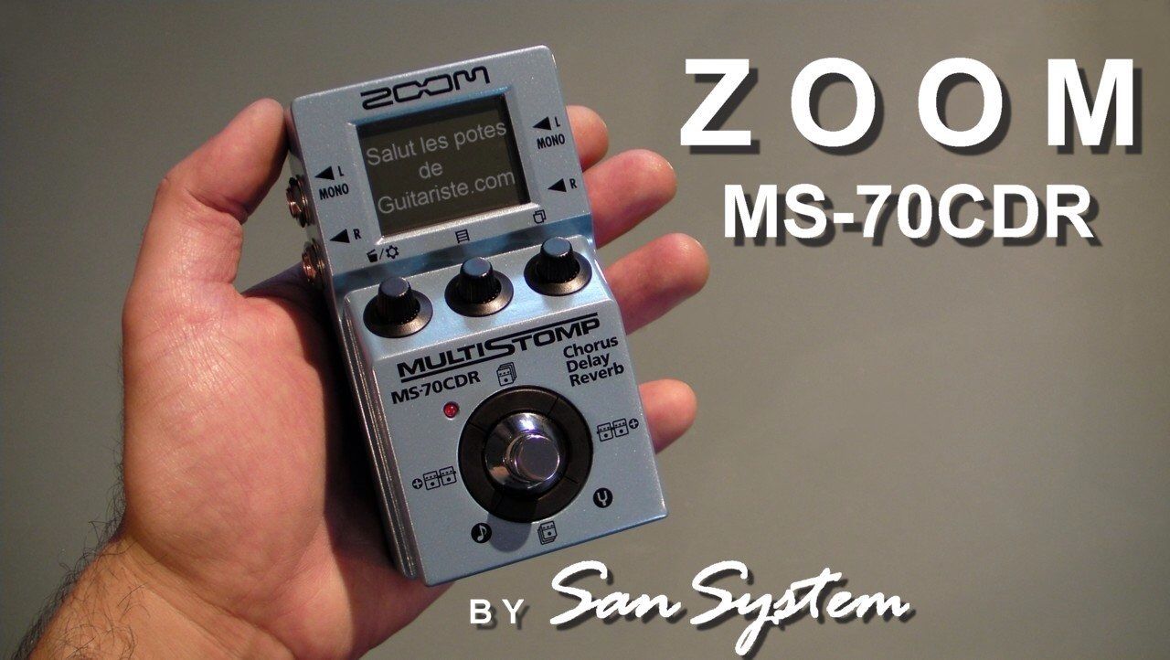 値下げ早い者勝ち 美品 ZOOM MS-70CDR V2.0 付属品あり 送料込