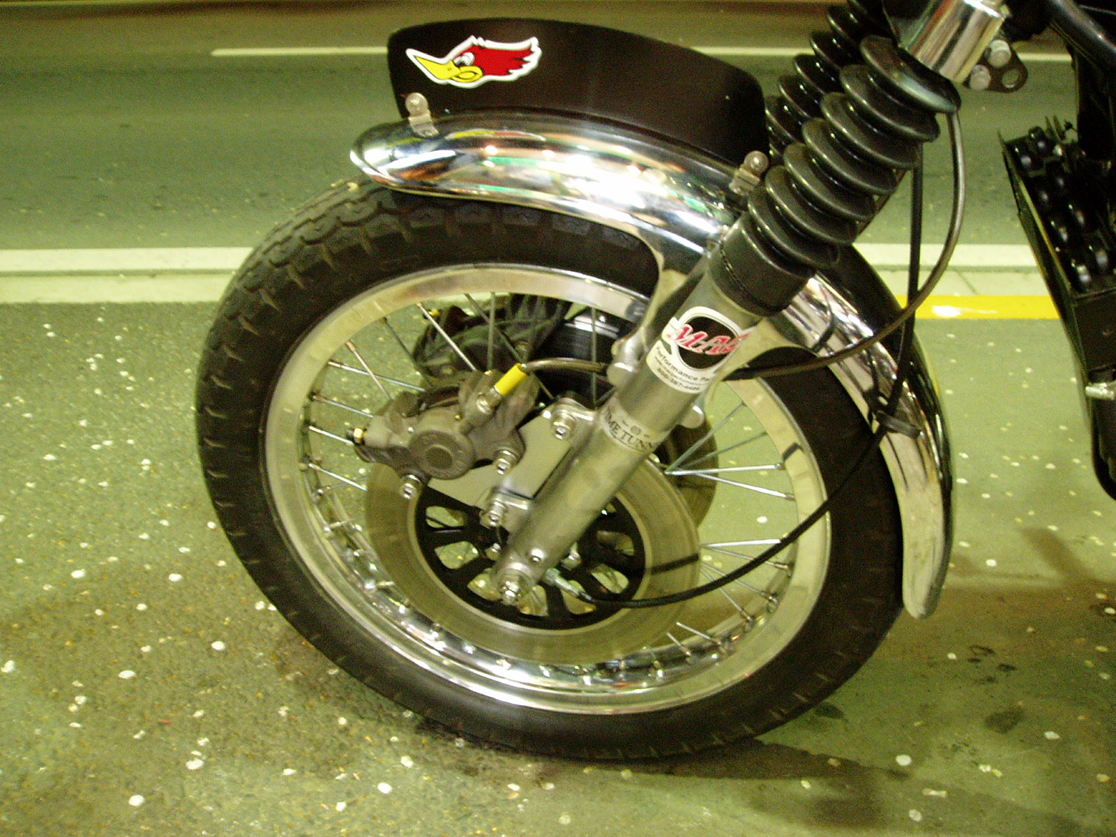 XS650 T様 ブレーキ強化！！ : メカニックな日々の記録