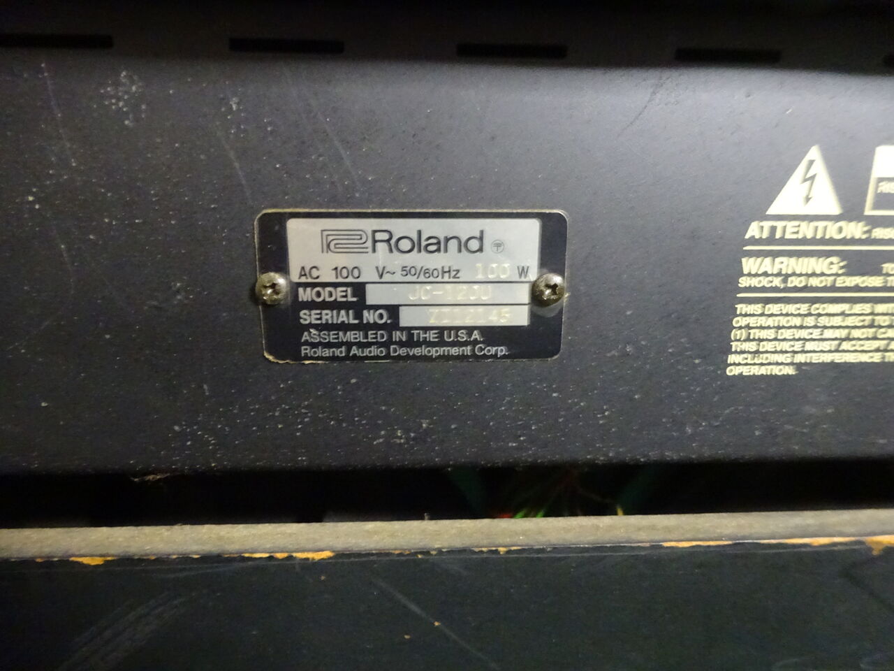 Roland JC-120 Rev. [b] (JC-120U) (1) : 長田(猫舌)のblog