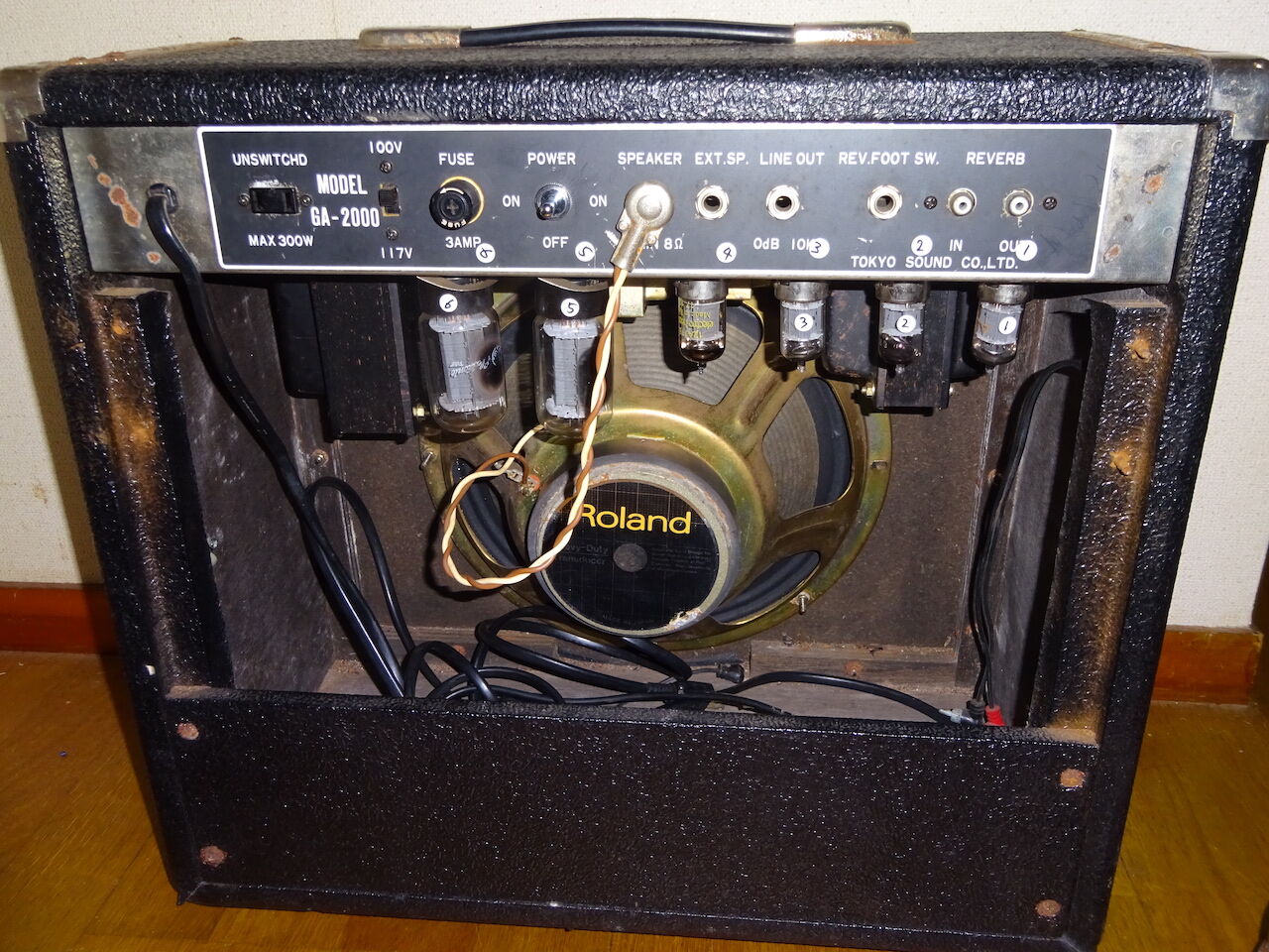 Guyatone GA-2000 真空管アンプ 激レア 真空管アンプGUYATONE FLIP2000 GA-2000