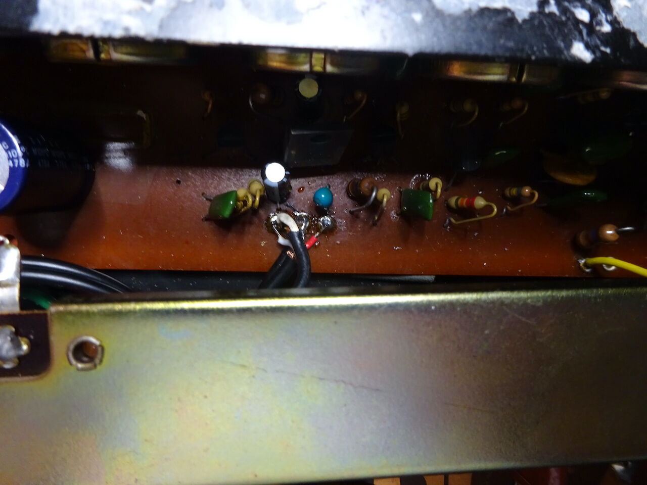 Guyatone FLIP 500 (GA-500) (5) リバーブ改造 : 長田(猫舌)のblog