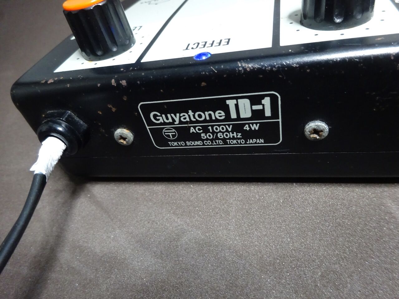 Guyatone Tube Distortion TD-1 (1) : 長田(猫舌)のblog