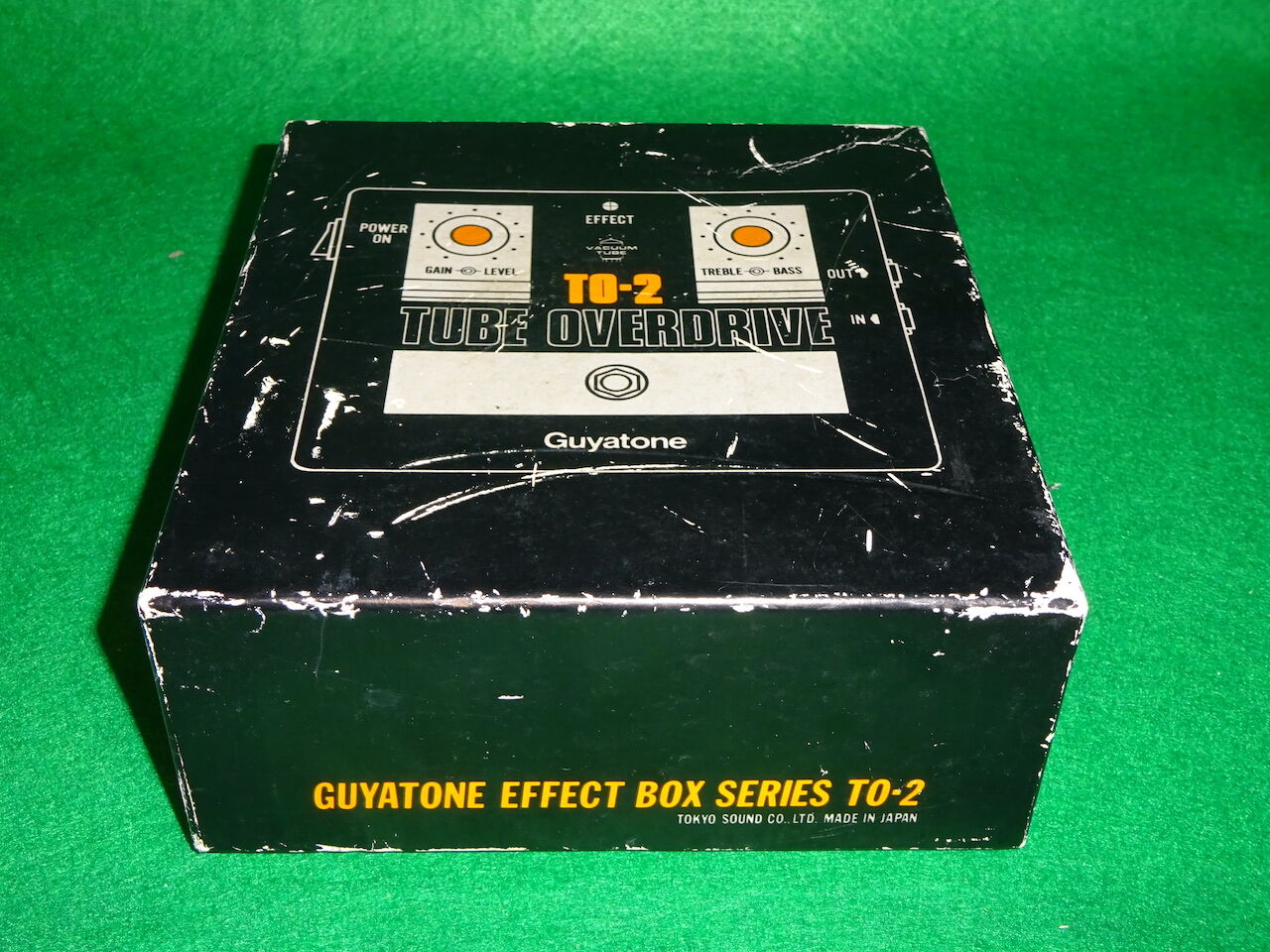 Guyatone Tube Overdrive TO-2 (1) : 長田(猫舌)のblog Guyatone Tube Overdrive TO-2 (1) : 長田(猫舌)のblog