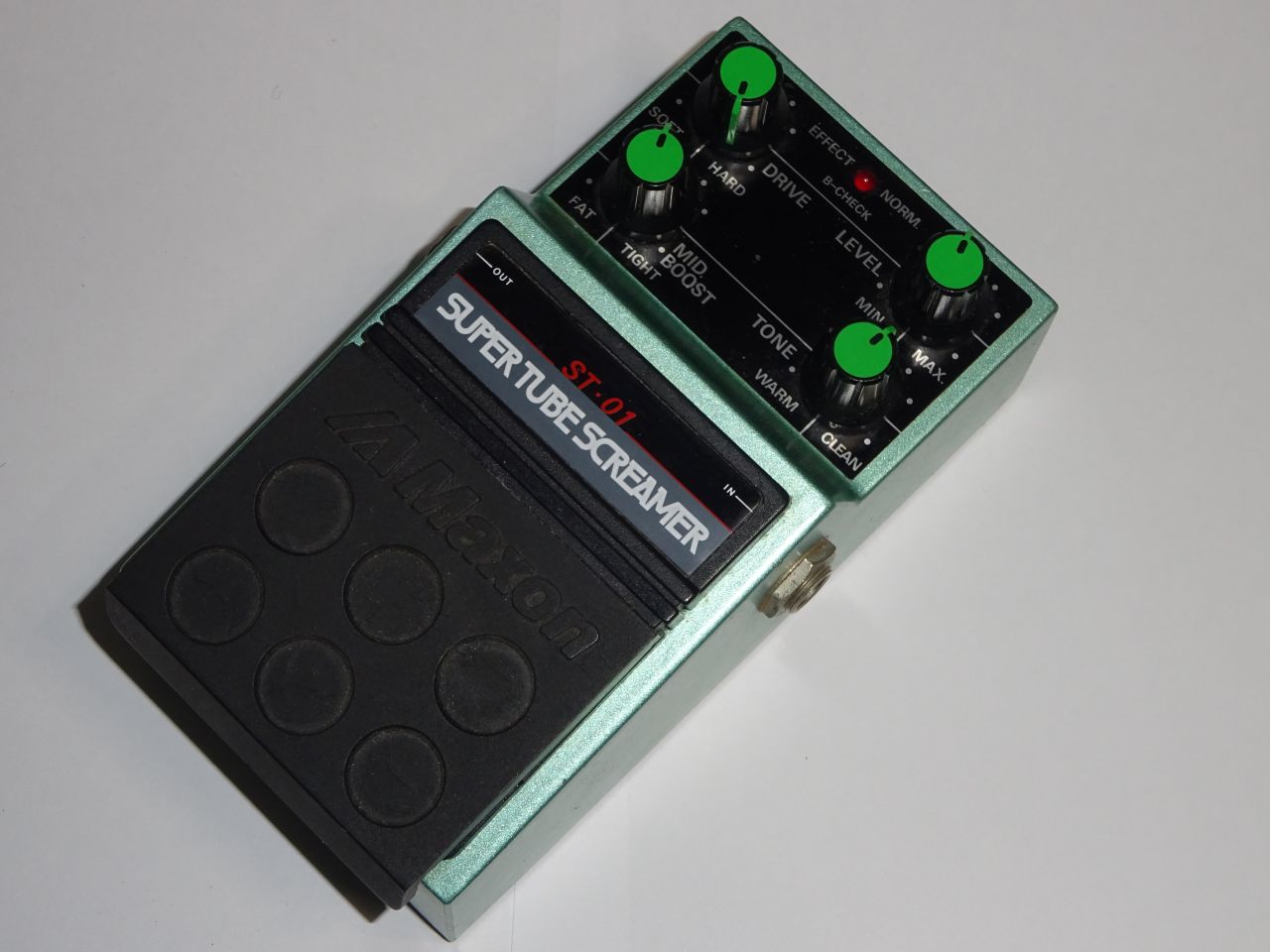 MAXON Super Tube Screamer ST-01 schematic : 長田(猫舌)のblog