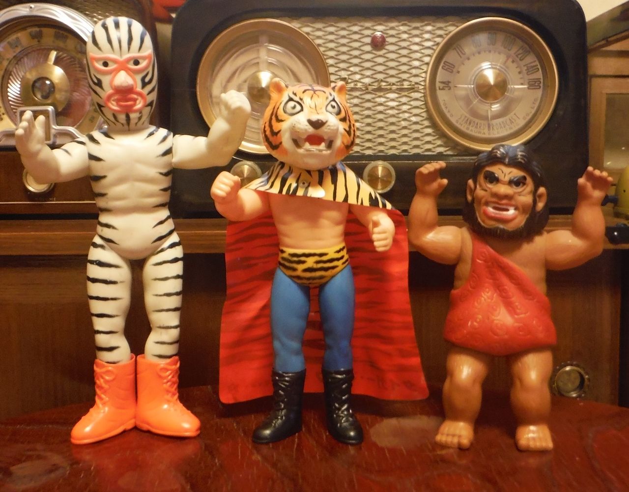 タイガーマスク ソフビ人形の ミスターX 中嶋製作所 梶原一騎 検）ぼく