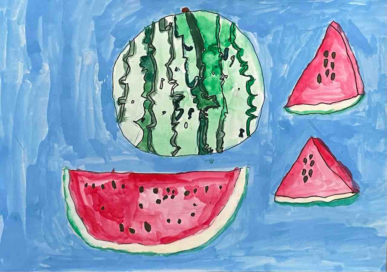 夏はスイカだ Show Show Kids Blog