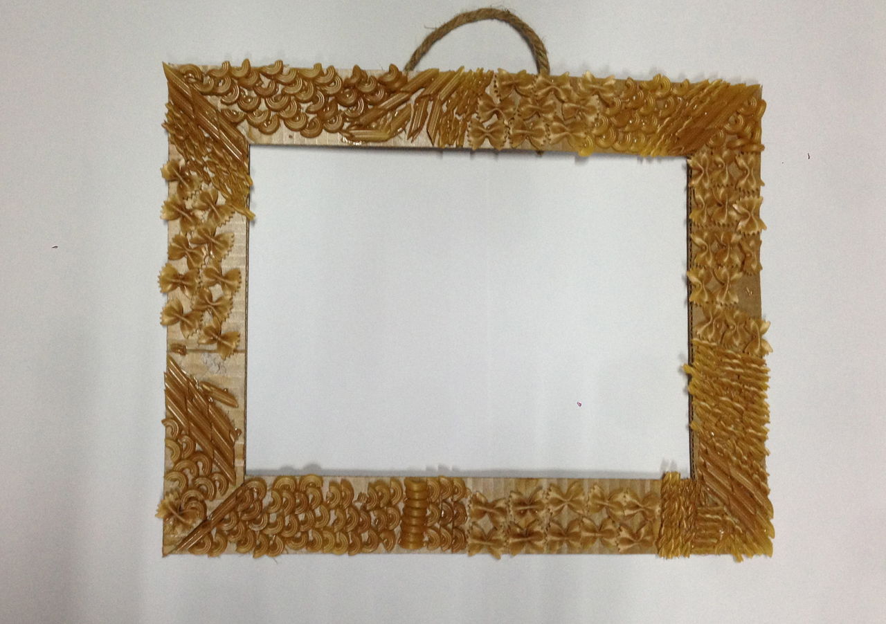 マカロニの額 完成 Show Show Kids Blog