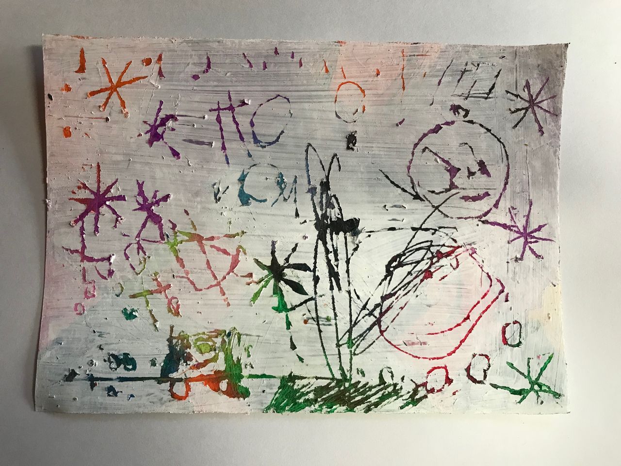 ひっかき絵 Show Show Kids Blog