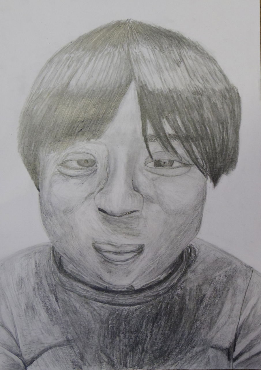 鉛筆デッサンの自画像 Show Show Kids Blog 鉛筆デッサンの自画像 Show Show Kids Blog