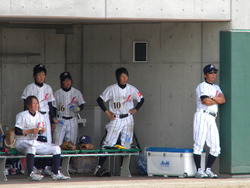 大倉監督とナイン (2)