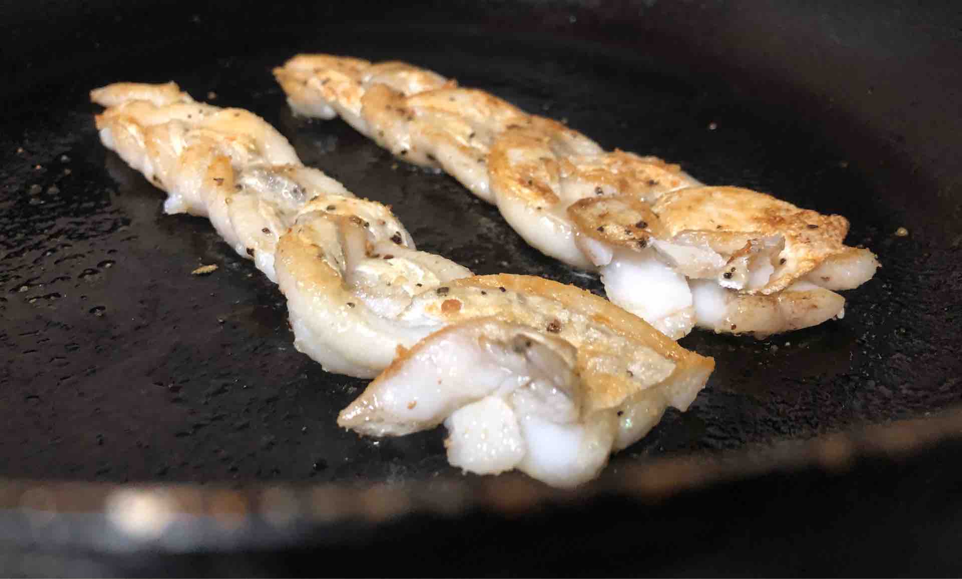 太刀魚ファン必食 三つ編みムニエル Blue Tetristの釣りノート 太刀魚ファン必食 三つ編みムニエル Blue Tetristの釣りノート
