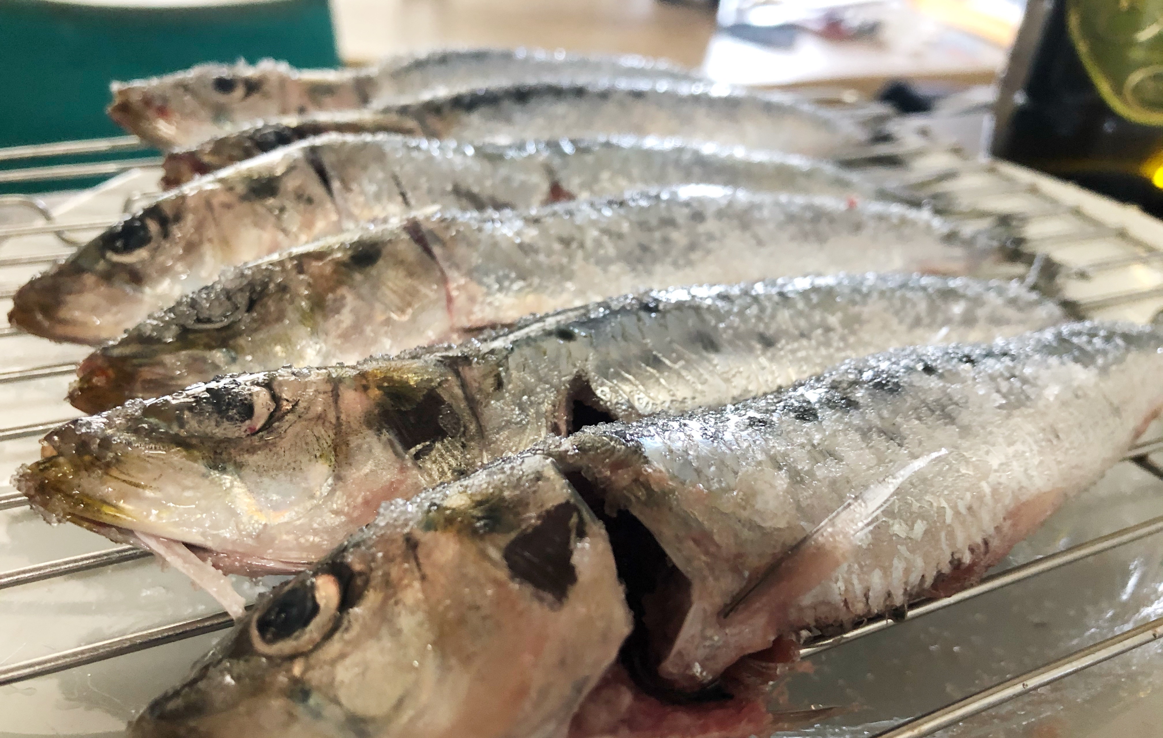 低温のオリーブ油で煮る イワシのコンフィ Blue Tetristの釣りノート