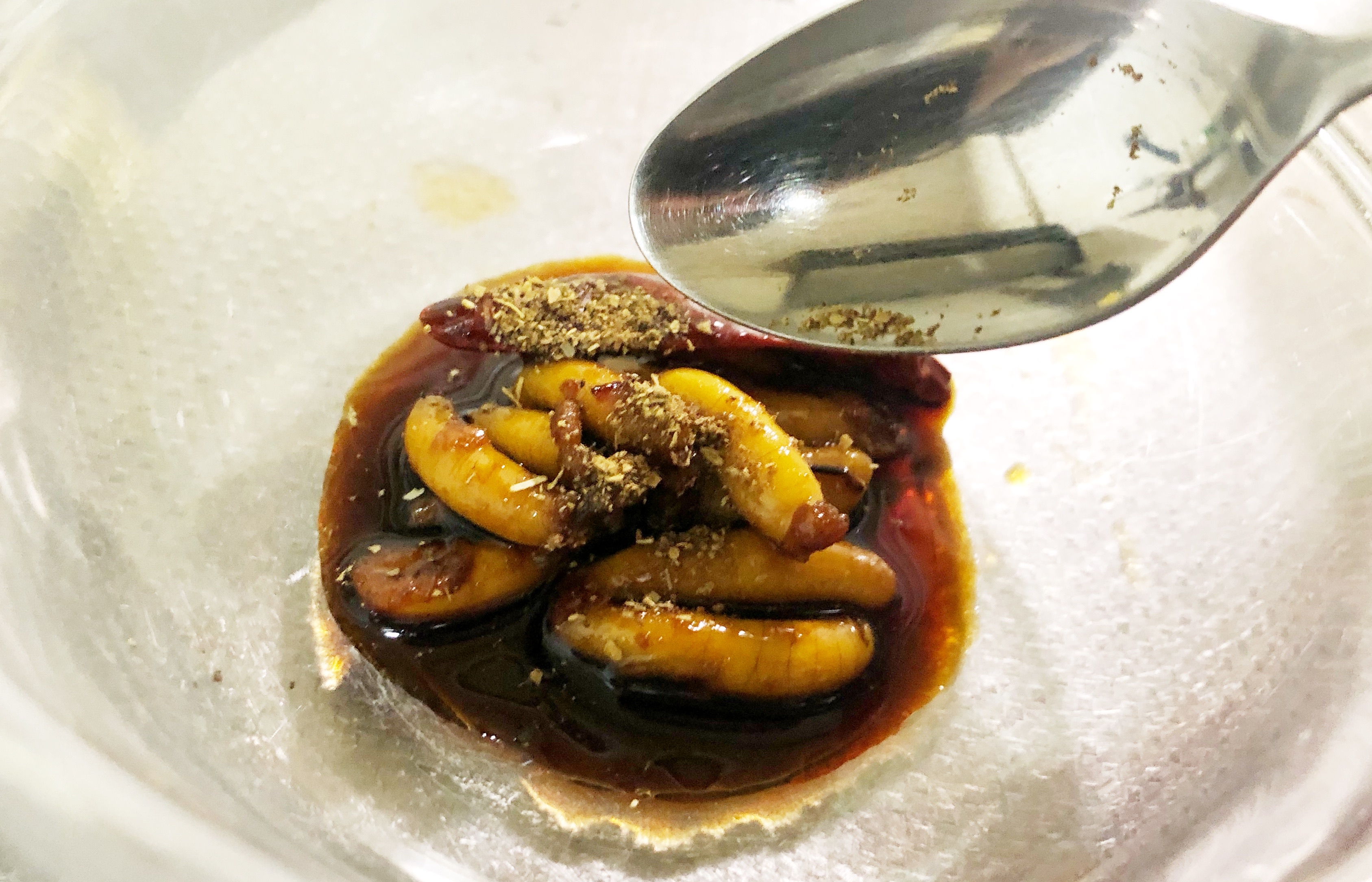 キスの卵を食べてみた Blue Tetristの釣りノート