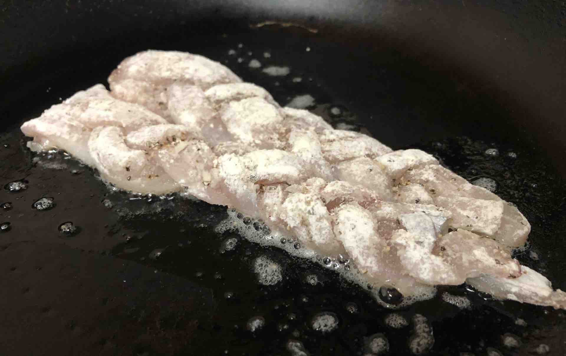 太刀魚ファン必食 三つ編みムニエル Blue Tetristの釣りノート 太刀魚ファン必食 三つ編みムニエル Blue Tetristの釣りノート