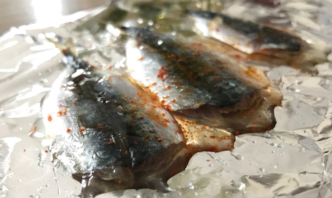 小悪魔風 小サバの軽いおつまみ Blue Tetristの釣りノート 小悪魔風 小サバの軽いおつまみ Blue Tetristの釣りノート