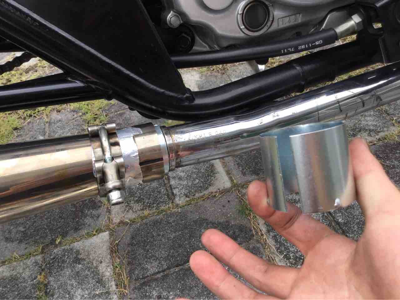 エリミネーター125、マフラー交換(スーパートラップ化) : SYUさんの旧 